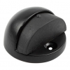 JMB86 : 46 x 26mm : Matt Black : Jedo Nero Oval Floor Door Stop - view 1
