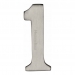 Heritage Brass C1568 Saitn Nickel Self Adhesive 51mm Numeralss - view 2