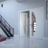 Deanta Internal White Primed Ravello Doors [Clear Glass] - view 3