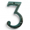 Traditional Polished Chrome 100mm Numerals - view 4