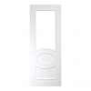 Deanta Internal White Primed Clarendon Doors [Clear Bevelled Glass] - view 1