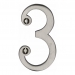 Heritage Brass C1560 Satin Nickel Face Fixing 76mm Numerals - view 4