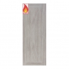 XL Joinery Internal Pre-Finished White Grey Laminate Salerno FD30 Fire Doors - view 1
