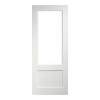 Deanta Internal White Primed Madison Doors [Clear Bevelled Glass] - view 1