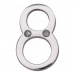 Heritage Brass C1567 Polished Chrome Face Fixing 51mm Numerals - view 9