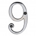 Heritage Brass C1560 Polished Chrome Face Fixing 76mm Numerals - view 10