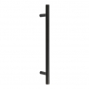 JMB219B : 400 x 19mm : Matt Black : Jedo Nero Guardsman Bolt Fix Pull Handle - view 1