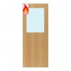 Glazing Option 01 For Deanta Flush Panel Doors - view 5