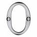 Heritage Brass C1567 Satin Chrome Face Fixing 51mm Numerals - view 1