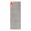 XL Joinery Internal Pre-Finished White Grey Laminate Ravenna FD30 Fire Doors - view 1