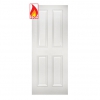 Deanta Internal White Primed Rochester FD30 Fire Doors - view 1