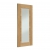 XL Joinery Internal Oak Palermo Original 1 Light Pre-Finished Doors [Clear Glass] - view 2