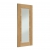 XL Joinery Internal Oak Palermo Original 1 Light FD30 Fire Doors [Clear Glass] - view 2