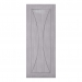 Deanta Internal Prefinished Light Grey Ash Sorrento FD30 Fire Doors - view 1