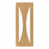 Deanta Internal Prefinished Oak Sorrento Doors [Clear Glass] - view 1