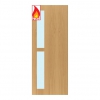 Glazing Option 07 For Deanta Flush Panel Doors - view 2
