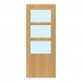 Glazing Option 03 For Deanta Flush Panel Doors - view 1