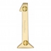Heritage Brass C1567 Satin Brass Face Fixing 51mm Numerals - view 2