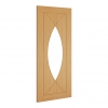 Deanta Internal Prefinished Oak Amalfi Doors [Clear Glass] - view 2