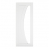 Deanta Internal White Primed Ravello Doors [Clear Glass] - view 1