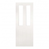Deanta Internal White Primed Eton Doors [Clear Glass] - view 1