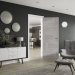 XL Joinery Internal Pre-Finished White Grey Laminate Ravenna FD30 Fire Doors - view 3