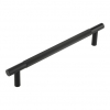 JV1803MB : 300 x 19mm : Matt Black : Jedo Venice Linear Bolt Fix Pull Handle - view 1