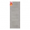 XL Joinery Internal Pre-Finished White Grey Laminate Forli FD30 Fire Doors - view 1