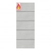 Deanta Internal Flush Light Grey Ash Veneer FD30 Doors With Horizontal Inlay - view 1