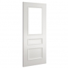 Deanta Internal White Primed Windsor Doors [Clear Bevelled Glass] - view 2