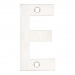 Zoo Polished Stainless Face Fixing 75mm Letters - view 5