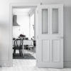 Deanta Internal White Primed Rochester Doors [Clear Glass] - view 3