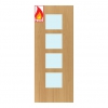 Glazing Option 09 For Deanta Flush Panel Doors - view 5