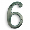 Traditional Satin Nickel 100mm Numerals - view 7