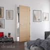 Deanta Internal Prefinished Oak Cadiz Pre-Finished FD30 Fire Doors - view 3