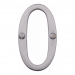Heritage Brass C1560 Satin Chrome Face Fixing 76mm Numerals - view 1