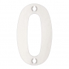 Zoo Polished Stainless Steel Face Fixing 75mm Numerals - view 1