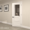 Deanta Internal White Primed Clarendon Doors [Clear Bevelled Glass] - view 3