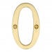 Heritage Brass C1560 Satin Brass Face Fixing 76mm Numerals - view 1