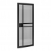 Deanta Internal Prefinished Black Dalston Doors [Tinted Glass] - view 1