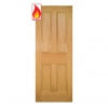 Deanta Internal Oak Kingston FD30 Fire Doors - view 1