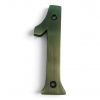 Traditional Antique Brass 100mm Numerals - view 2