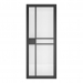 Deanta Internal Prefinished Black Dalston Doors [Clear Glass] - view 2