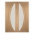 XL Joinery Internal Oak Salerno Door Pairs [Clear Glass] - view 1