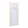 Deanta Internal White Primed Denver Doors [Obscure Glass] - view 2
