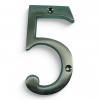 Traditional Satin Nickel 100mm Numerals - view 6