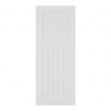 Deanta Internal White Primed Cambridge Doors - view 1