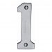 Heritage Brass C1566 Satin Chrome Face Fixing 76mm Numerals - view 2