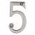 Heritage Brass C1560 Satin Nickel Face Fixing 76mm Numerals - view 6