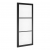 Deanta Internal Black Camden Pre-Finished Doors [Clear Glass] - view 1
